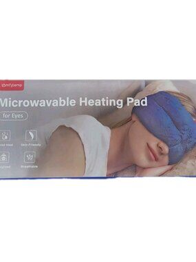 Comfytemp Microwavable Heating Pad Eye Mask Weighted Hot Cold Compress Therapy